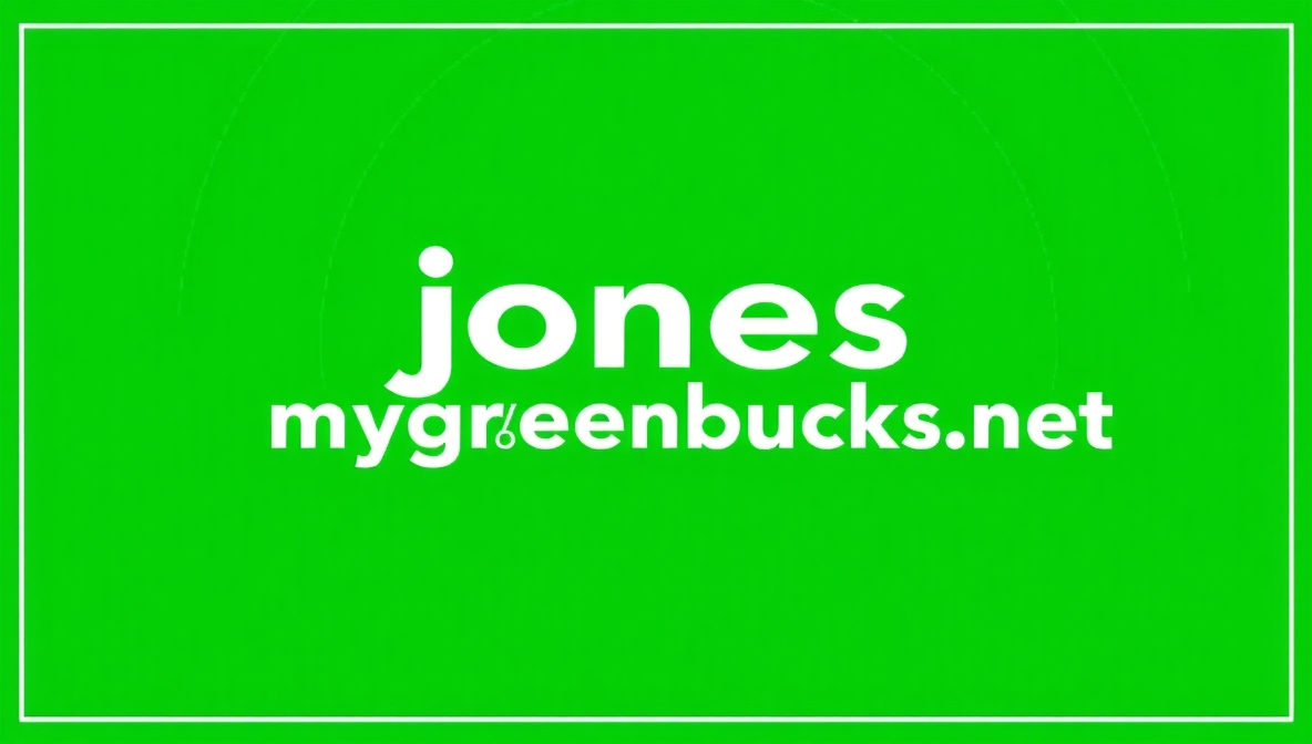 jones mygreenbucks net